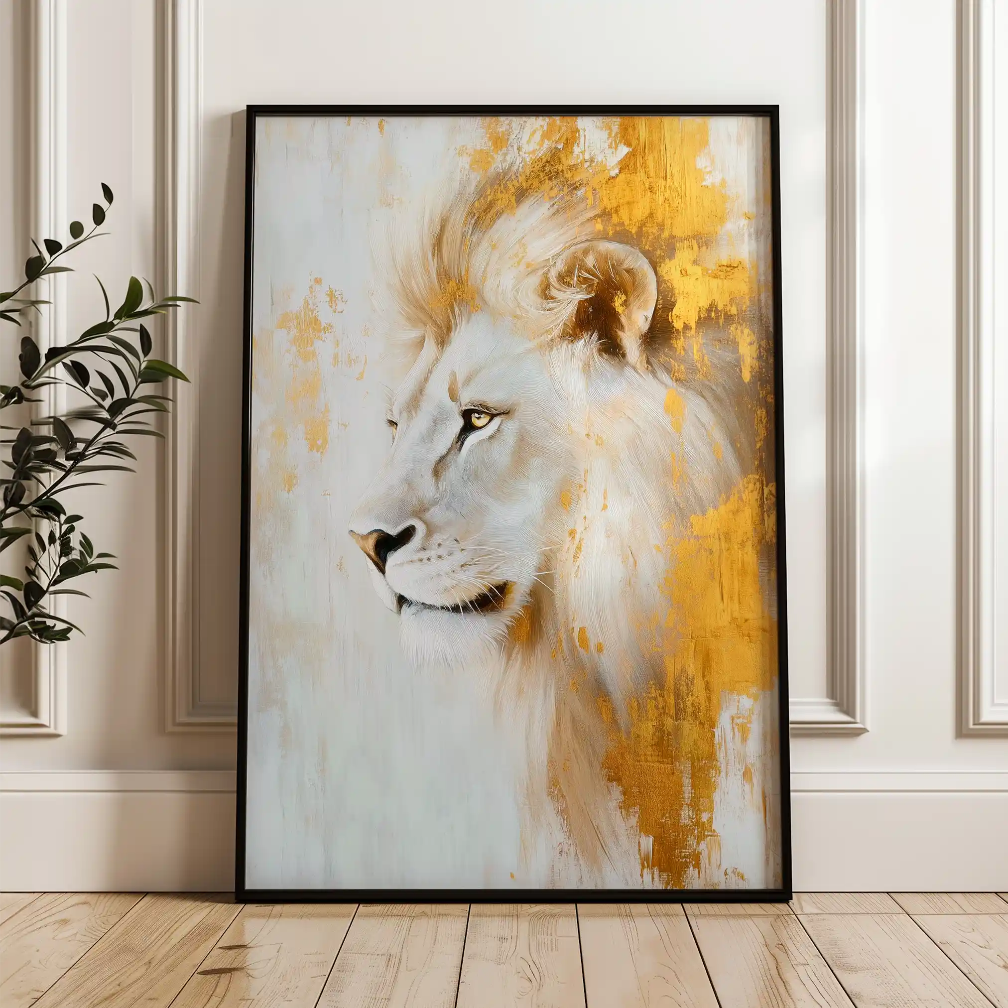 Animals 125 Canvas Art 90 x 60 cm / Stretched on hidden frame
