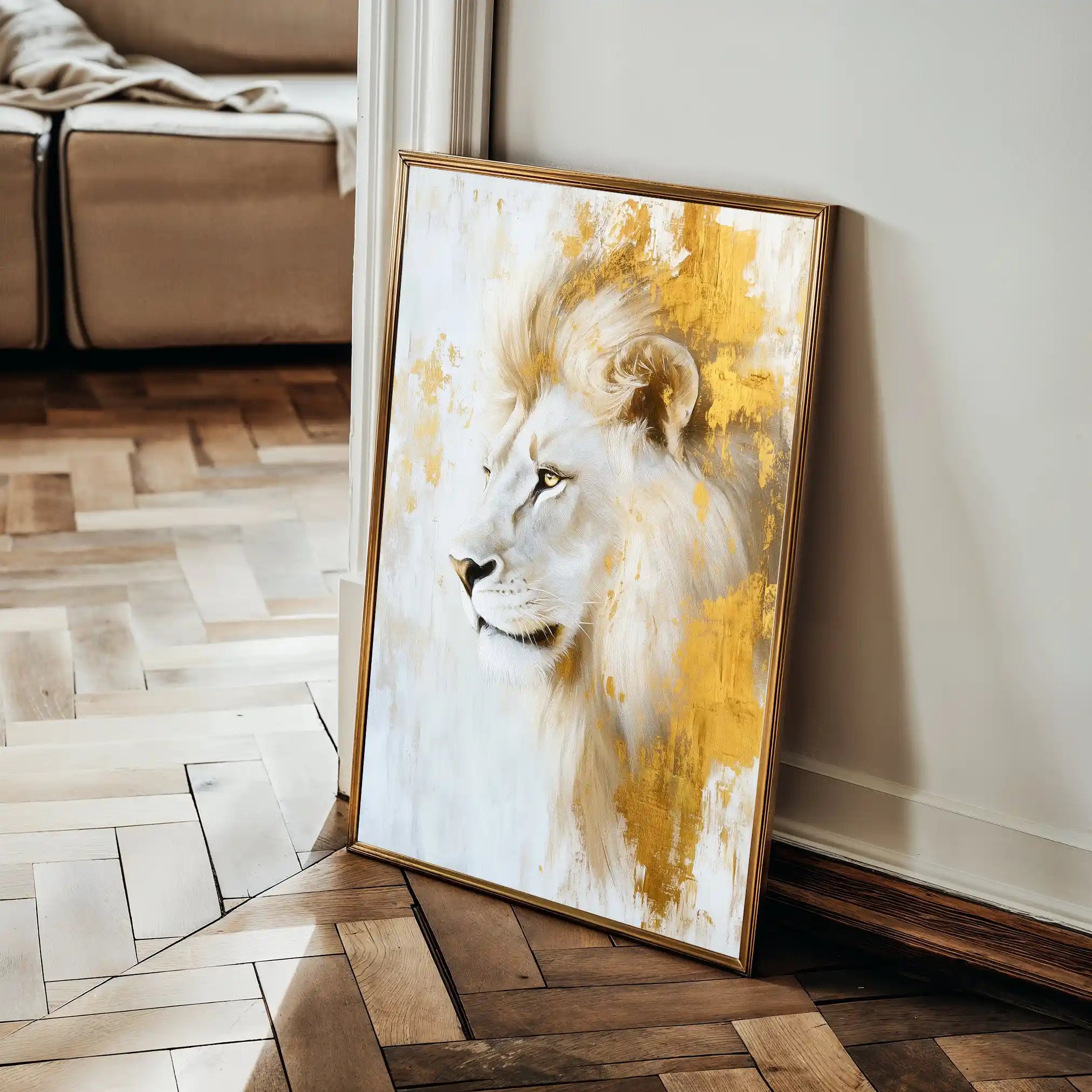 Animals 125 Canvas Art 90 x 60 cm / Stretched on hidden frame