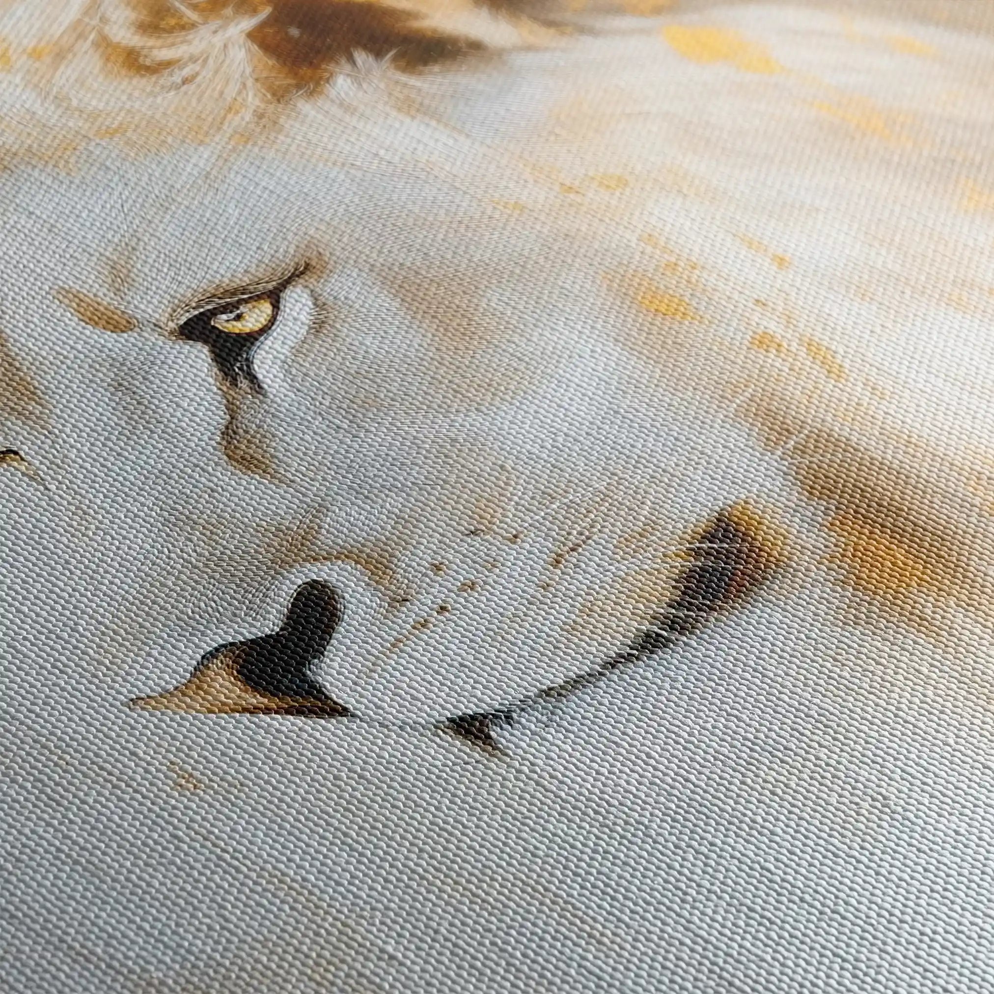 Animals 125 Canvas Art 90 x 60 cm / Stretched on hidden frame