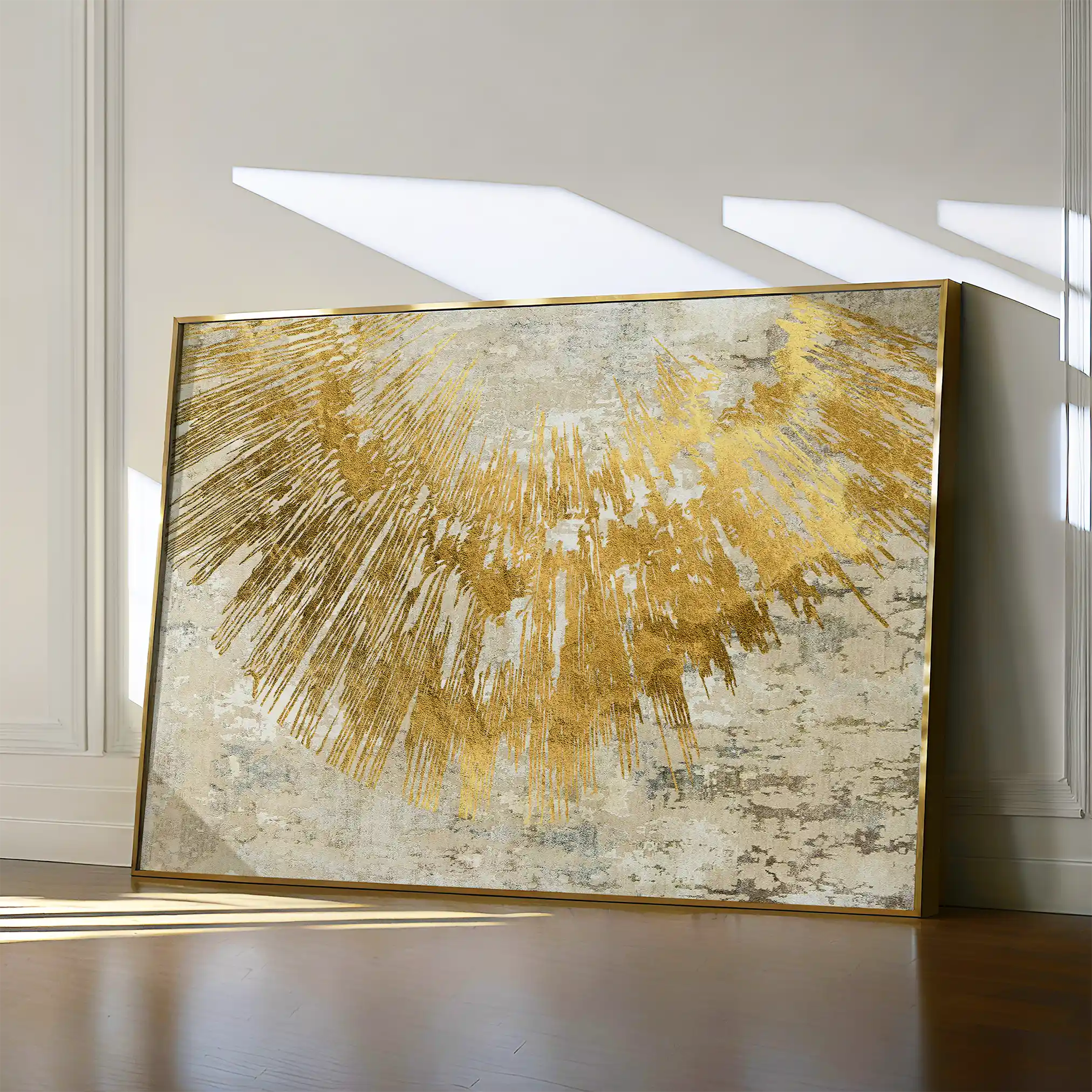 Abstract 125 Canvas Art 60 x 40 cm / Stretched on hidden frame