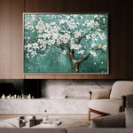 Floral Canvas Wall Art WAD125-F 90 x 60 cm / Stretched on hidden frame