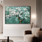 Floral Canvas Wall Art WAD125-F 90 x 60 cm / Stretched on hidden frame