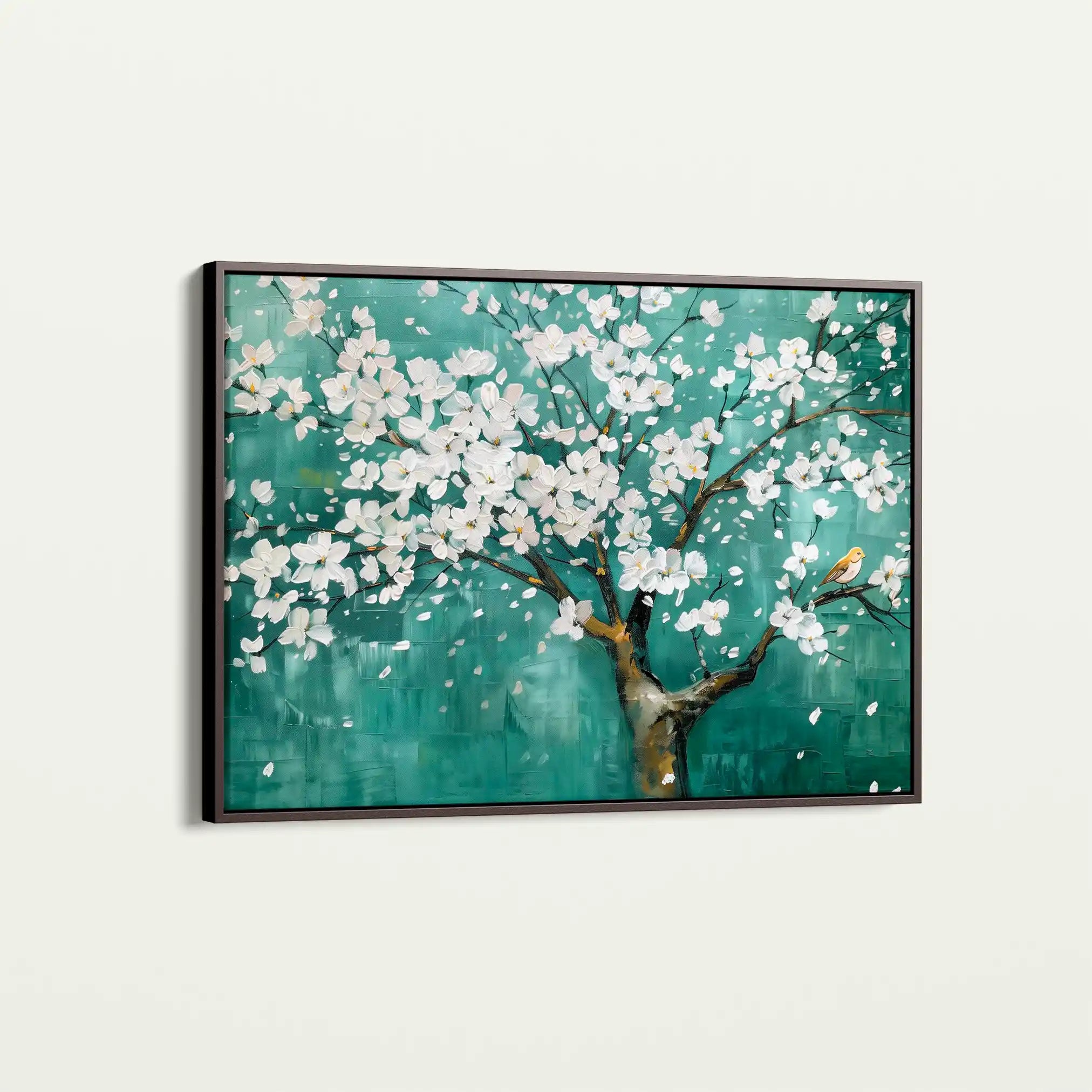 Floral Canvas Wall Art WAD125-F 90 x 60 cm / Stretched on hidden frame