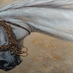 Horses 125 Canvas Art 90 x 60 cm / Stretched on hidden frame