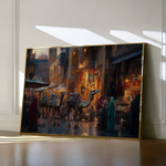Orientalist 125 Canvas Art 90 x 60 cm / Stretched on hidden frame