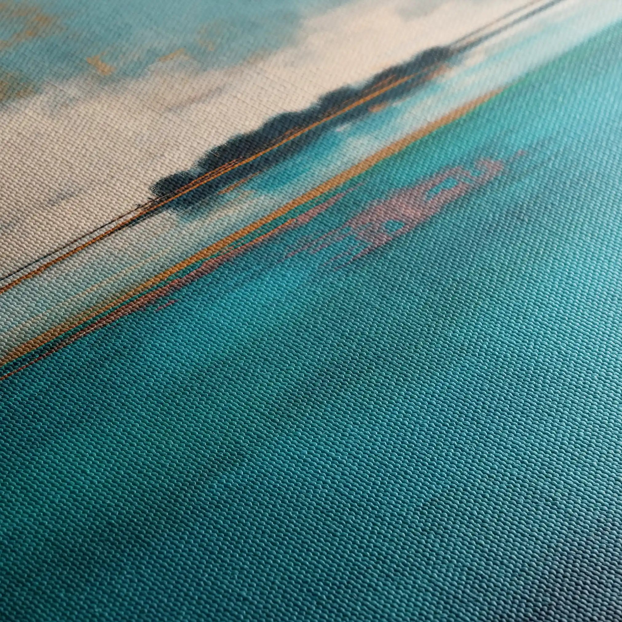 Abstract 1251 Canvas Art 60 x 60 cm / Stretched on hidden frame