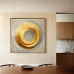 Abstract 1252 Canvas Art 60 x 60 cm / Stretched on hidden frame