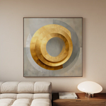 Abstract 1252 Canvas Art 60 x 60 cm / Stretched on hidden frame