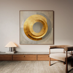 Abstract 1252 Canvas Art 60 x 60 cm / Stretched on hidden frame