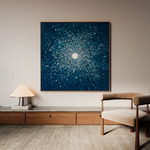 Abstract 1254 Canvas Art 60 x 60 cm / Stretched on hidden frame