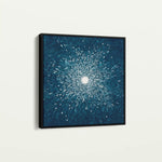 Abstract 1254 Canvas Art 60 x 60 cm / Stretched on hidden frame