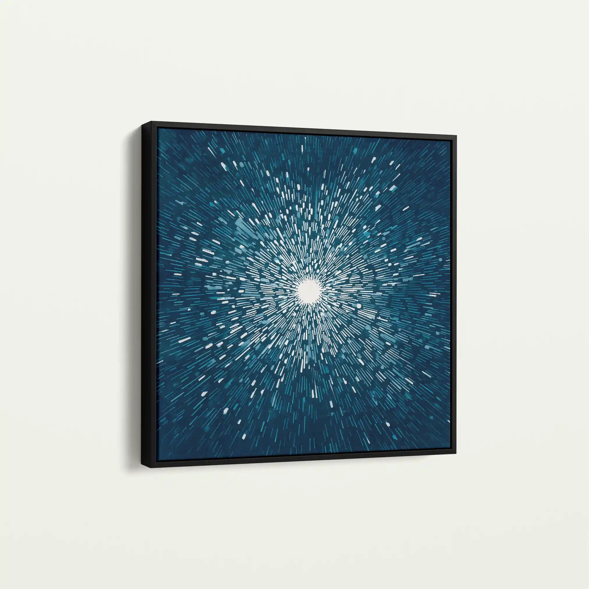 Abstract 1254 Canvas Art 60 x 60 cm / Stretched on hidden frame