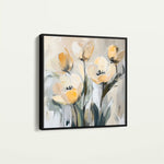 Floral Canvas Wall Art WAD1254-F 80 x 80 cm / Stretched on hidden frame