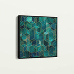 Abstract 1255 Canvas Art 60 x 60 cm / Stretched on hidden frame