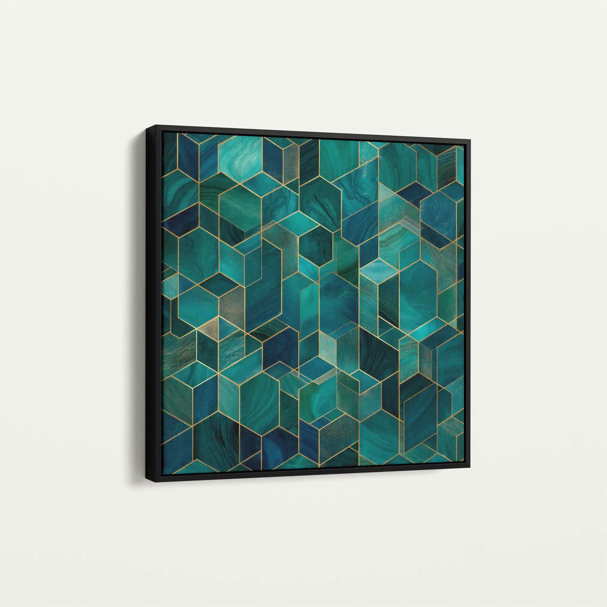 Abstract 1255 Canvas Art 60 x 60 cm / Stretched on hidden frame