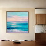 Abstract 1256 Canvas Art 60 x 60 cm / Stretched on hidden frame