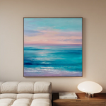 Abstract 1256 Canvas Art 60 x 60 cm / Stretched on hidden frame