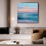 Abstract 1256 Canvas Art 60 x 60 cm / Stretched on hidden frame