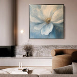 Floral Canvas Wall Art WAD1256-F 80 x 80 cm / Stretched on hidden frame