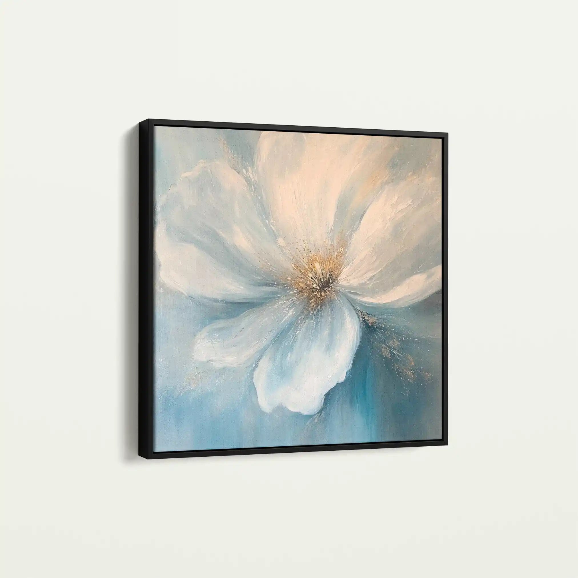 Floral Canvas Wall Art WAD1256-F 80 x 80 cm / Stretched on hidden frame