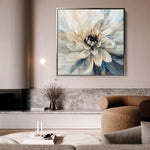 Floral Canvas Wall Art WAD1257-F 80 x 80 cm / Stretched on hidden frame