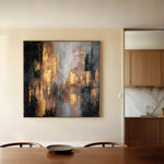 Abstract 1258 Canvas Art 60 x 60 cm / Stretched on hidden frame
