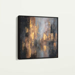 Abstract 1258 Canvas Art 60 x 60 cm / Stretched on hidden frame