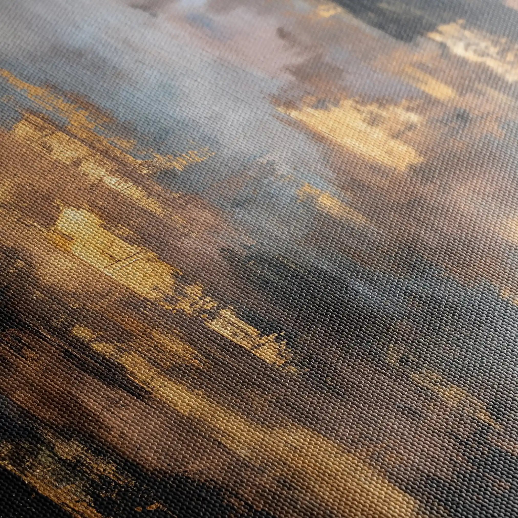 Abstract 1258 Canvas Art 60 x 60 cm / Stretched on hidden frame