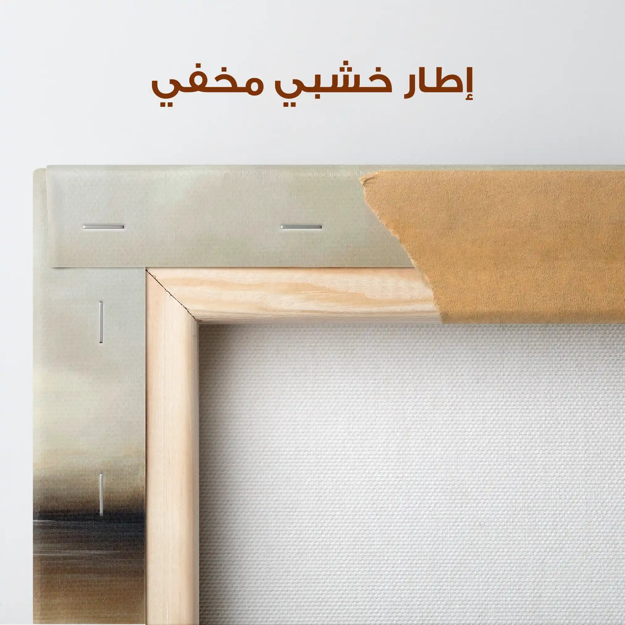 Abstract 1259 Canvas Art 60 x 60 cm / Stretched on hidden frame