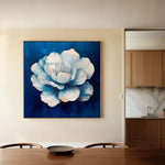 Floral Canvas Wall Art WAD1259-F 80 x 80 cm / Stretched on hidden frame