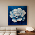 Floral Canvas Wall Art WAD1259-F 80 x 80 cm / Stretched on hidden frame