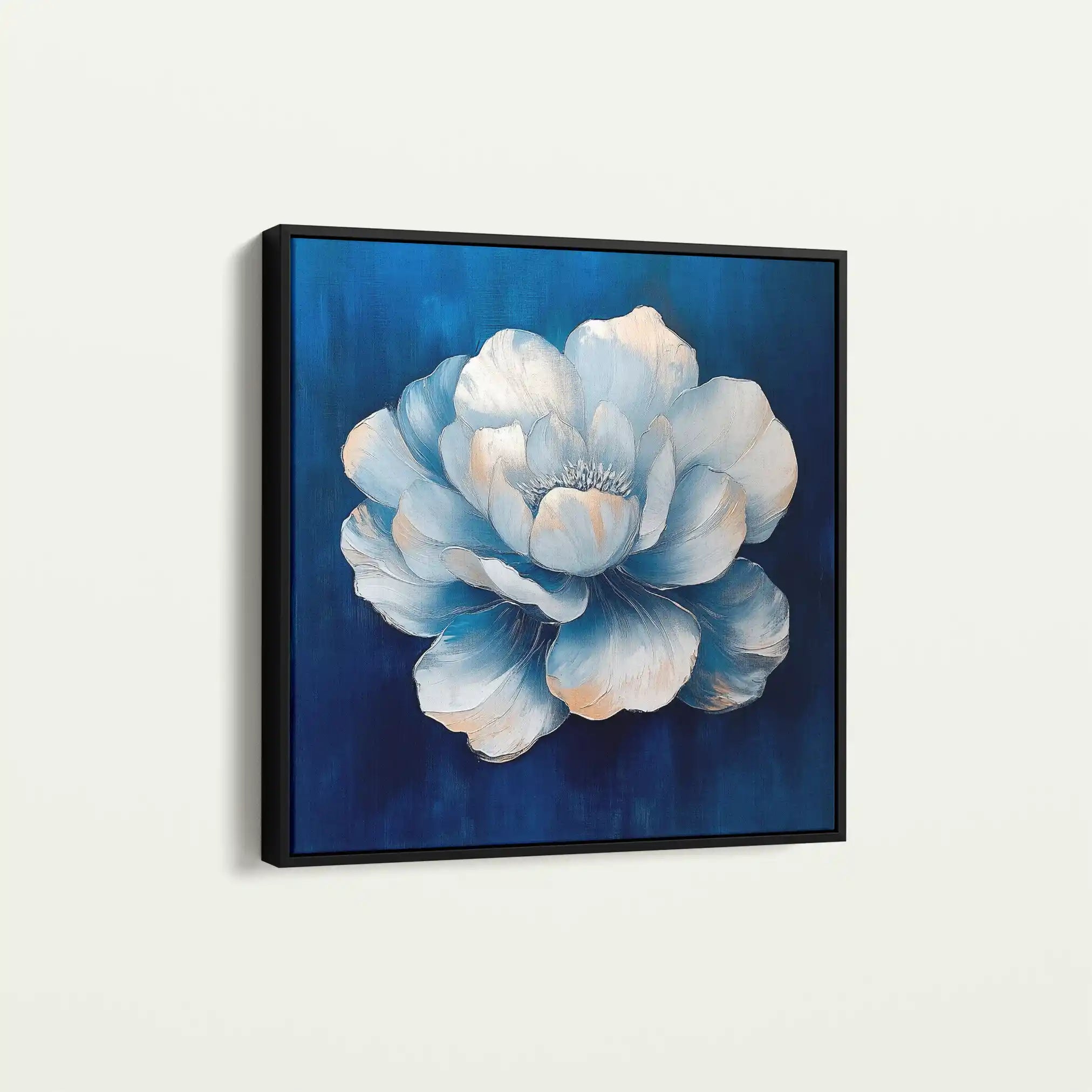 Floral Canvas Wall Art WAD1259-F 80 x 80 cm / Stretched on hidden frame