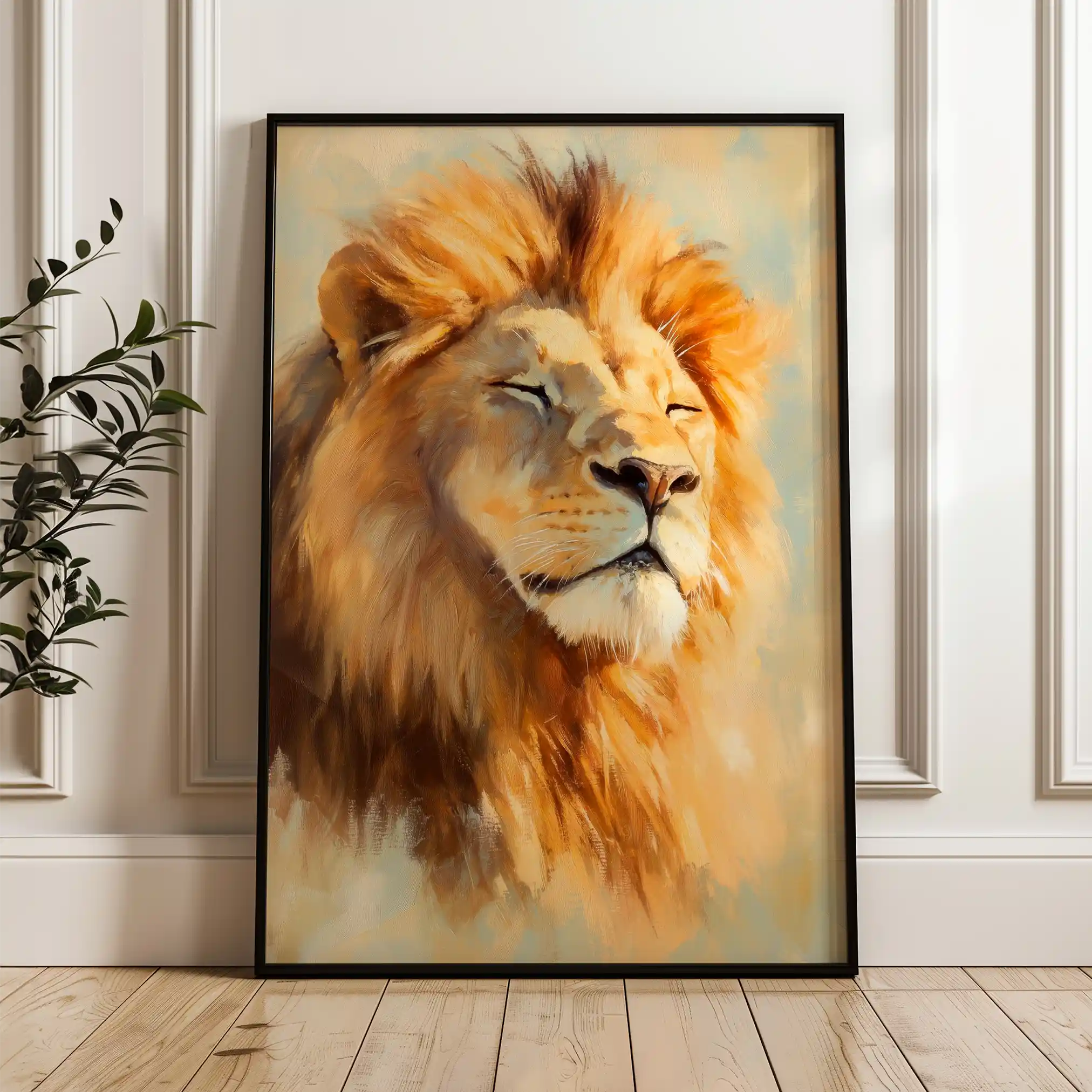 Animals 126 Canvas Art 90 x 60 cm / Stretched on hidden frame