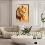 Animals 126 Canvas Art 90 x 60 cm / Stretched on hidden frame