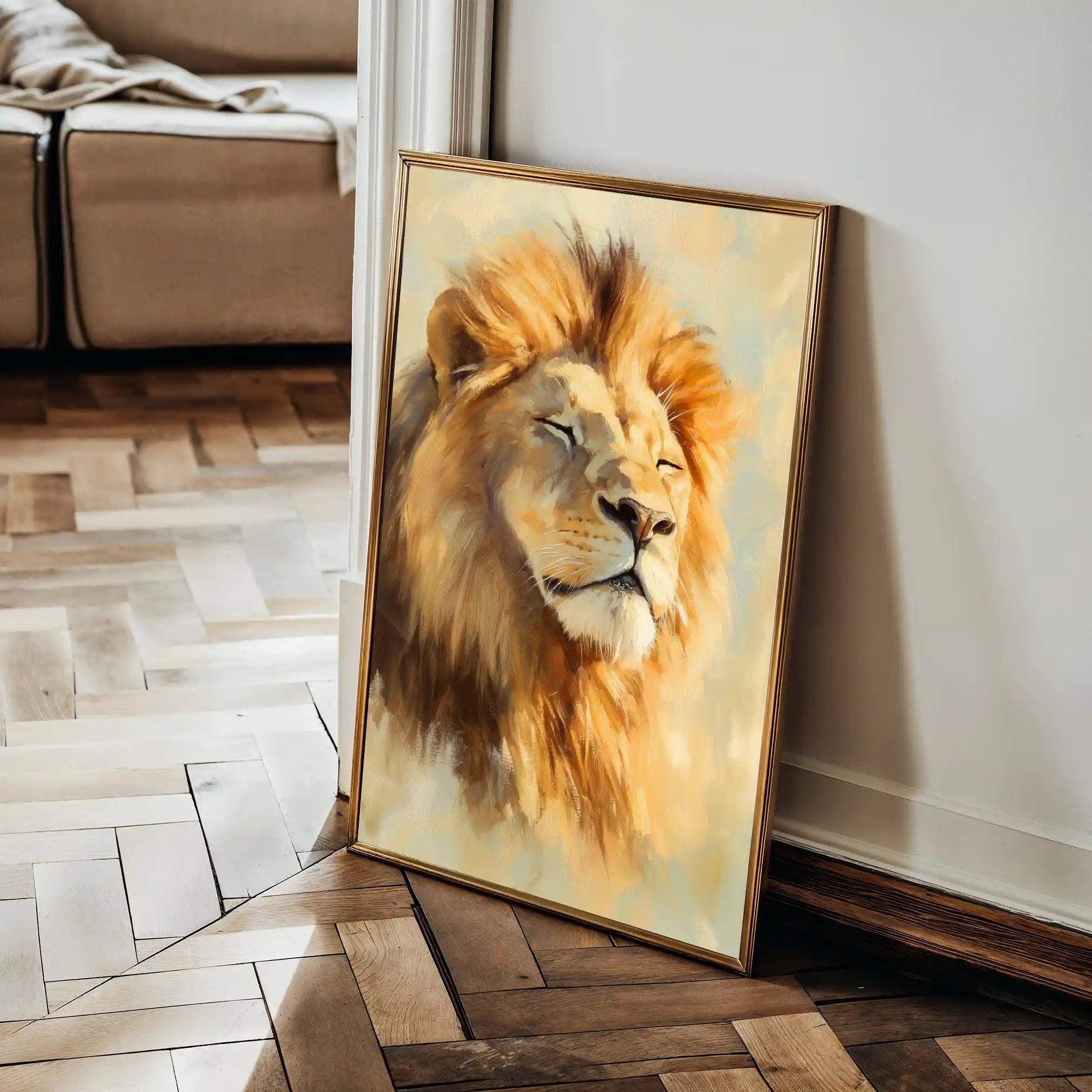 Animals 126 Canvas Art 90 x 60 cm / Stretched on hidden frame
