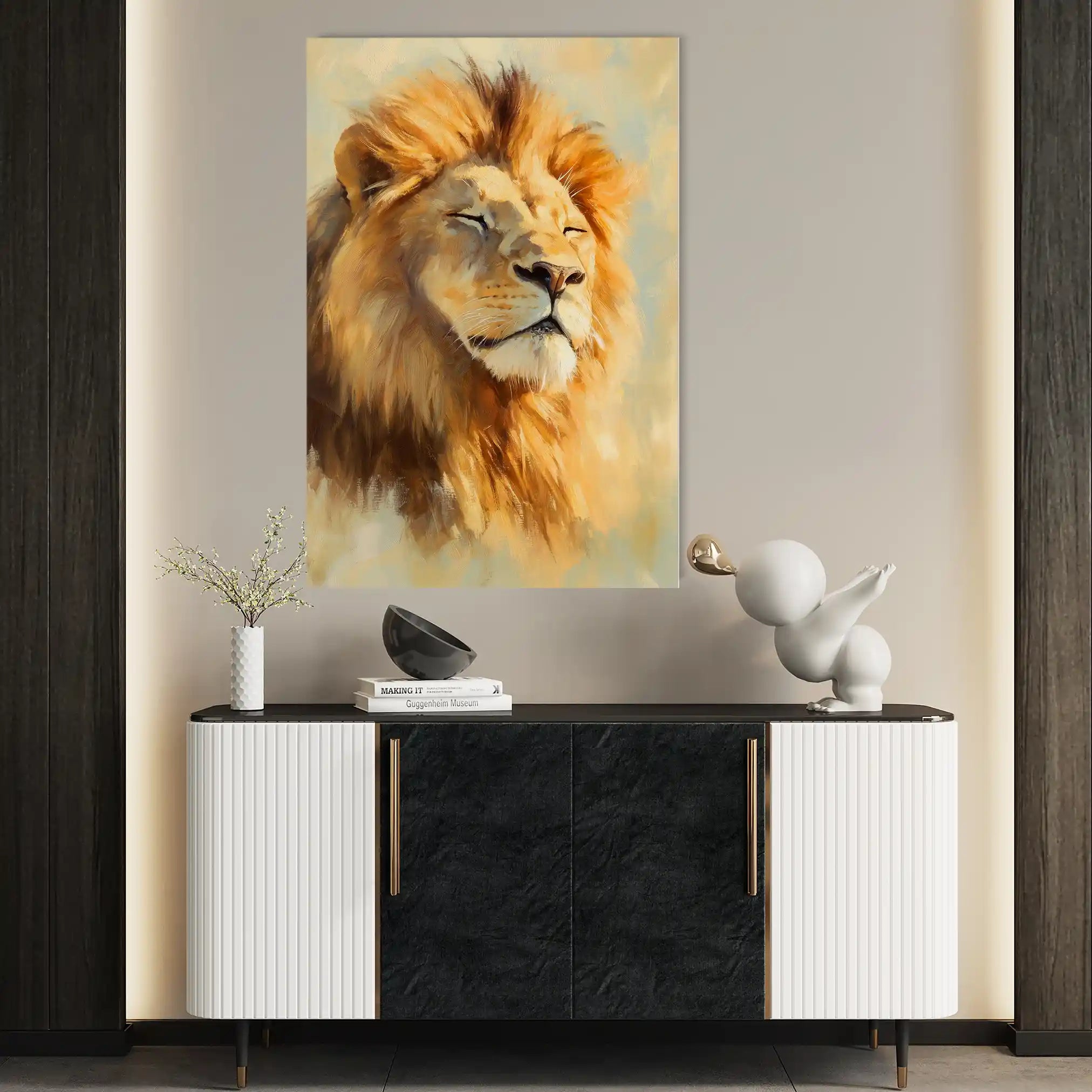 Animals 126 Canvas Art 90 x 60 cm / Stretched on hidden frame