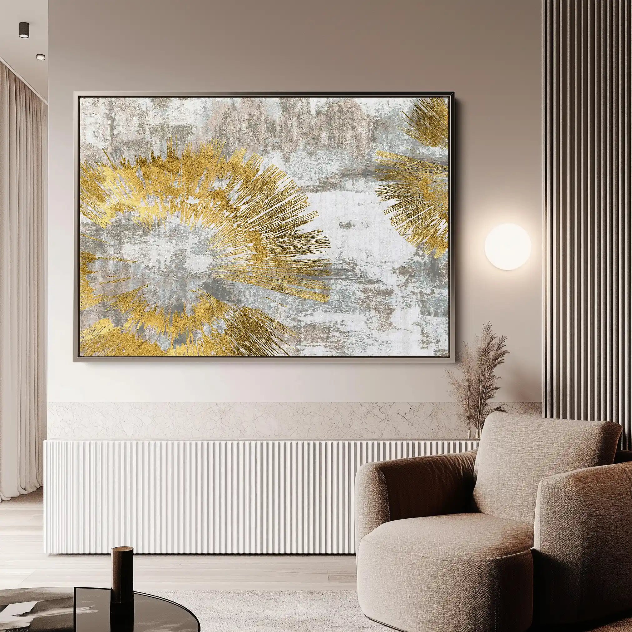 Abstract 126 Canvas Art 60 x 40 cm / Stretched on hidden frame