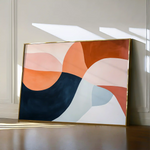 Boho 126 Canvas Art 90 x 60 cm / Stretched on hidden frame