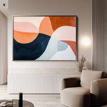 Boho 126 Canvas Art 90 x 60 cm / Stretched on hidden frame