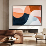 Boho 126 Canvas Art 90 x 60 cm / Stretched on hidden frame