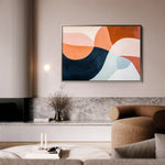 Boho 126 Canvas Art 90 x 60 cm / Stretched on hidden frame