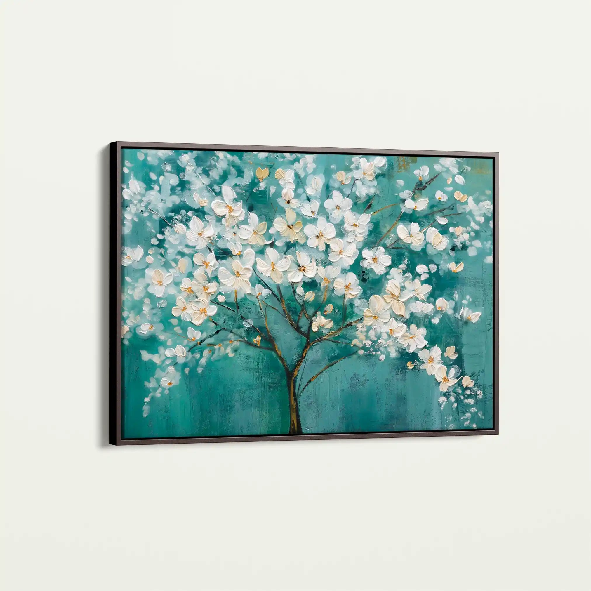 Floral Canvas Wall Art WAD126-F 90 x 60 cm / Stretched on hidden frame