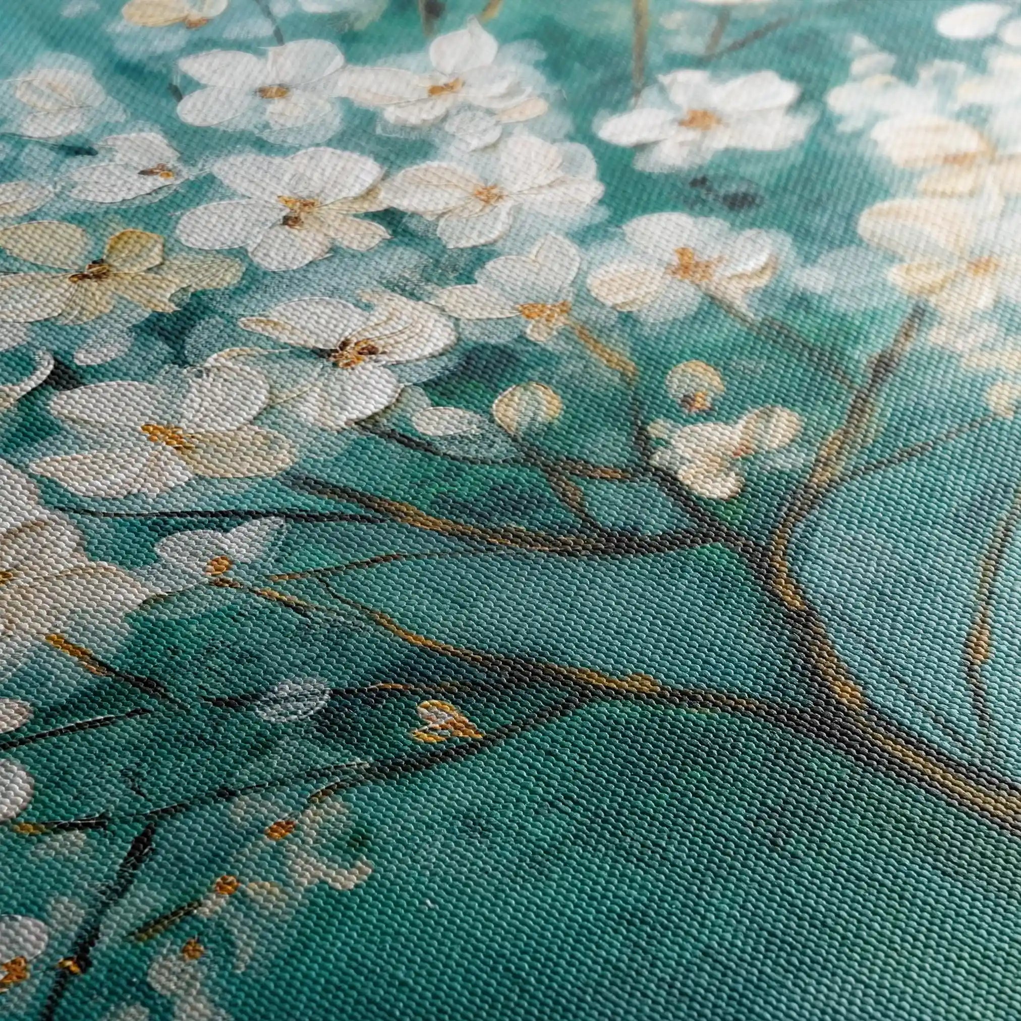 Floral Canvas Wall Art WAD126-F 90 x 60 cm / Stretched on hidden frame