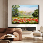 Landscape 126 Canvas Art 90 x 60 cm / Stretched on hidden frame