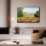 Landscape 126 Canvas Art 90 x 60 cm / Stretched on hidden frame