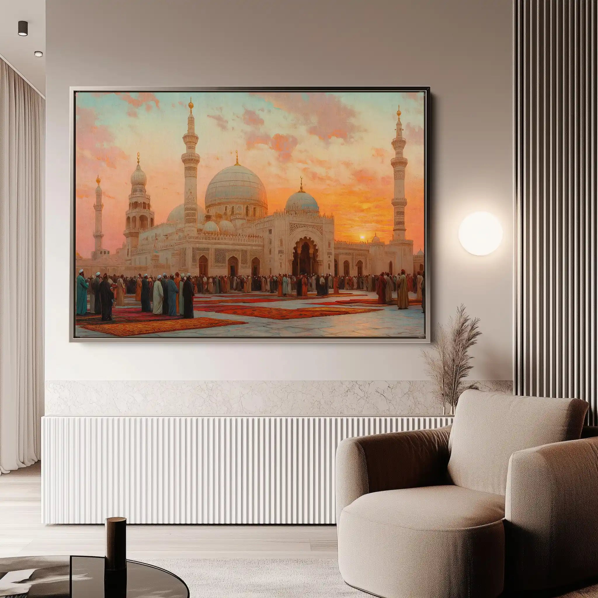 Orientalist 126 Canvas Art 90 x 60 cm / Stretched on hidden frame