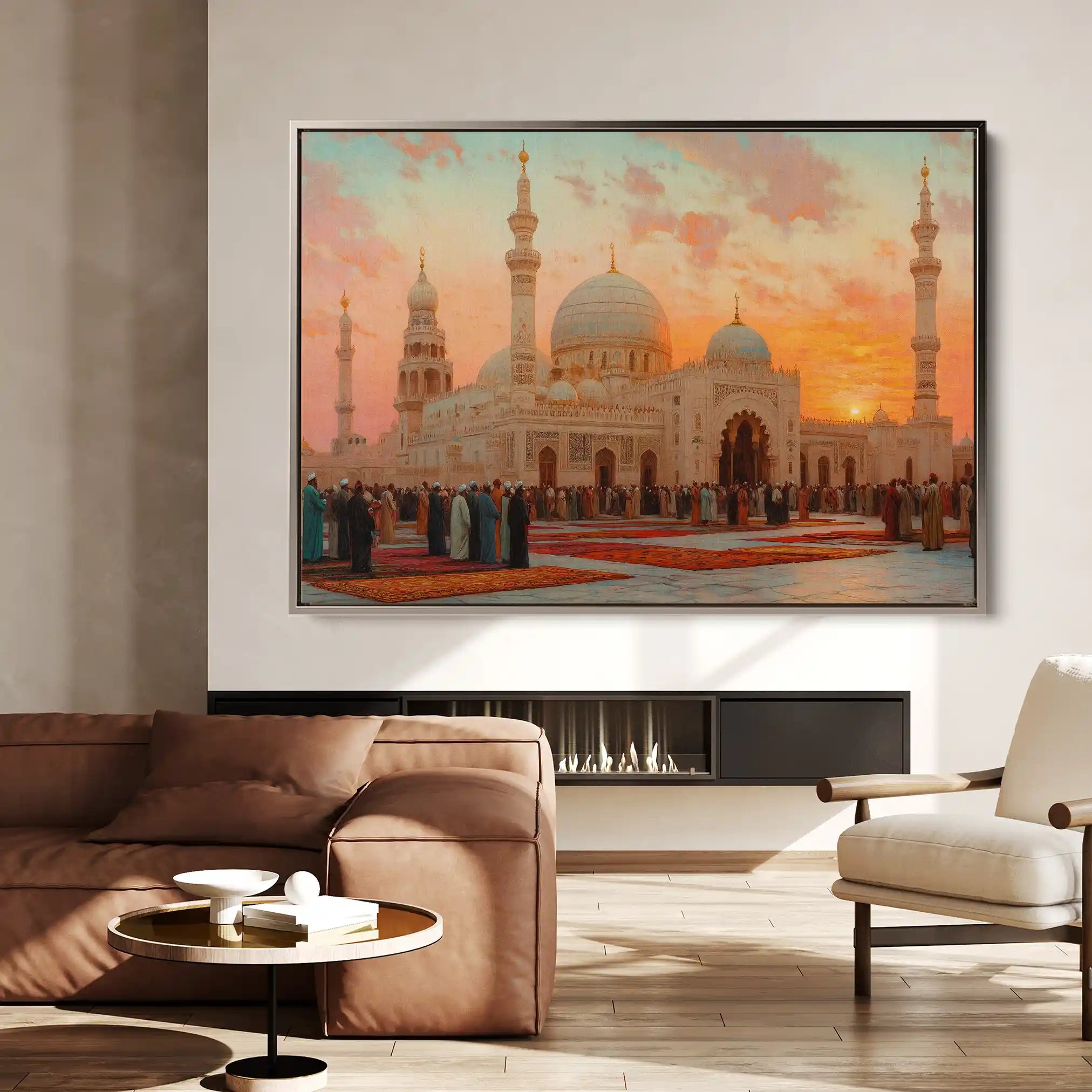 Orientalist 126 Canvas Art 90 x 60 cm / Stretched on hidden frame