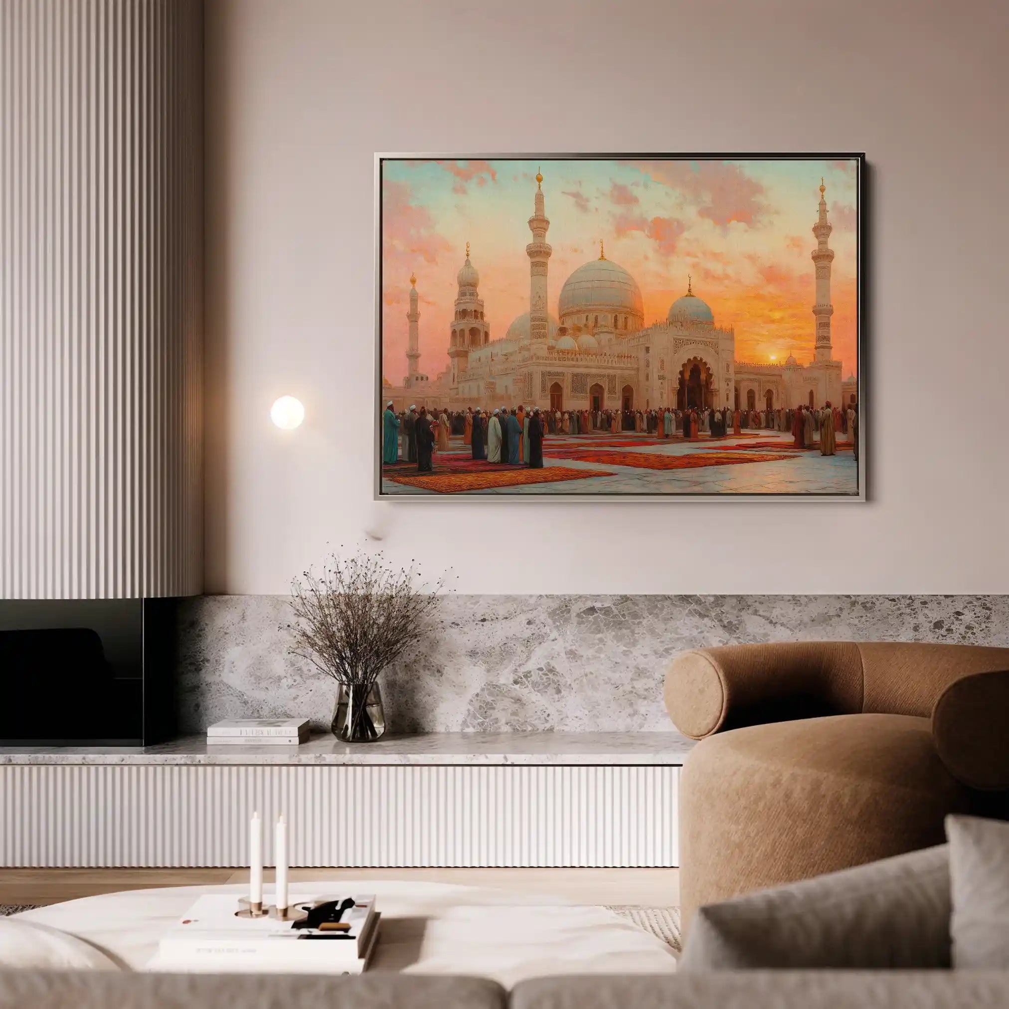 Orientalist 126 Canvas Art 90 x 60 cm / Stretched on hidden frame