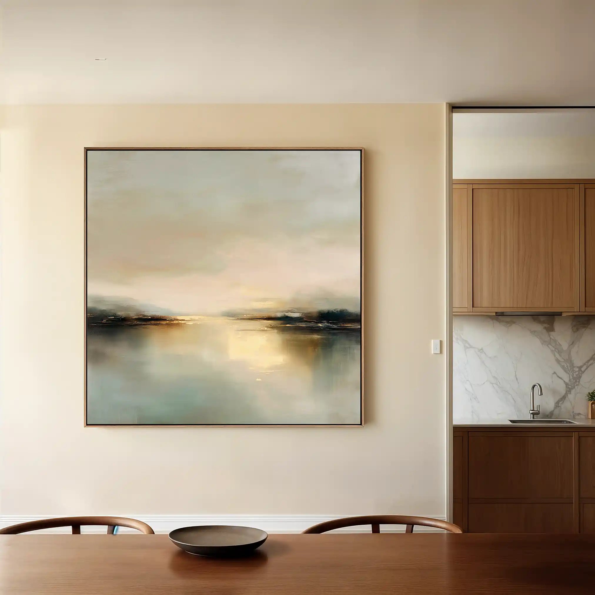 Abstract 1260 Canvas Art 60 x 60 cm / Stretched on hidden frame