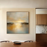 Abstract 1261 Canvas Art 60 x 60 cm / Stretched on hidden frame
